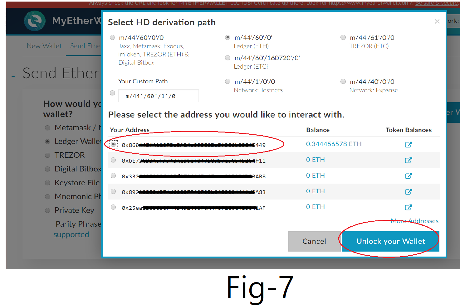 Make Bitcoin Wallet Address !   Ethereum Ledger Di Caro - 